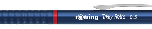 rotring vulpotlood Tikky Retro, 0,5 mm, blauw