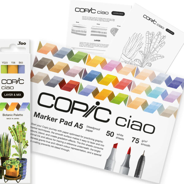 COPIC Marker ciao 'LAYER & MIX startersset', Botanic