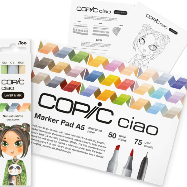 COPIC Marker ciao 'LAYER & MIX Manga startersset', Natural
