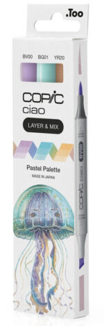 COPIC Marker ciao, set van 3 'Pastel Palette'