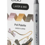COPIC Marker ciao, set van 3 'Pet Palette'