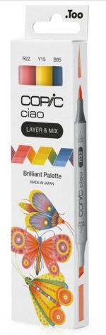COPIC Marker ciao, set van 3 'Brilliant Palette'