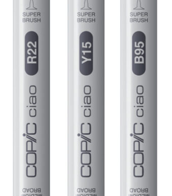 COPIC Marker ciao, set van 3 'Brilliant Palette'