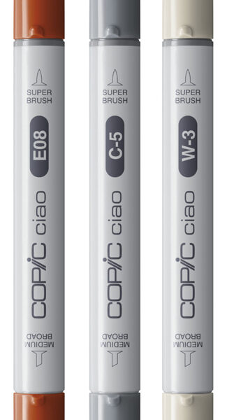 COPIC Marker ciao, set van 3 'Architect Palette'