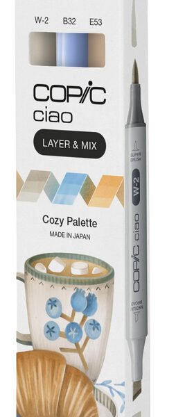 COPIC Marker ciao, set van 3 'Cozy Palette'