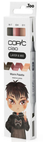 COPIC Marker ciao, set van 3 'Warm Palette'
