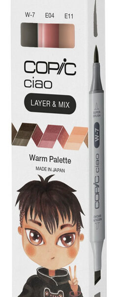 COPIC Marker ciao, set van 3 'Warm Palette'