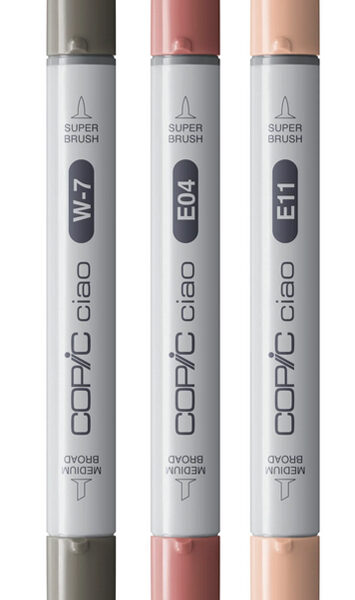 COPIC Marker ciao, set van 3 'Warm Palette'