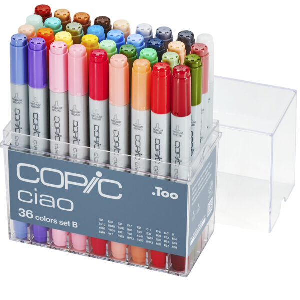 COPIC Marker ciao, 36 stuks set B