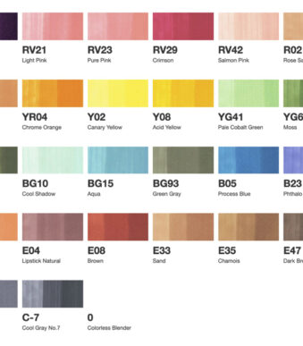 COPIC Marker ciao, 36 stuks set B