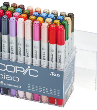 COPIC Marker ciao, 36 stuks set D