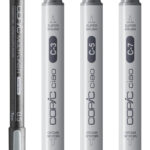 COPIC Marker ciao, 3+1 Set SHADE 'Dark Cool Gray'