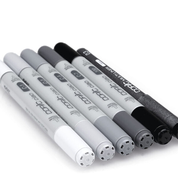 COPIC marker ciao 5+1 set, grijstinten