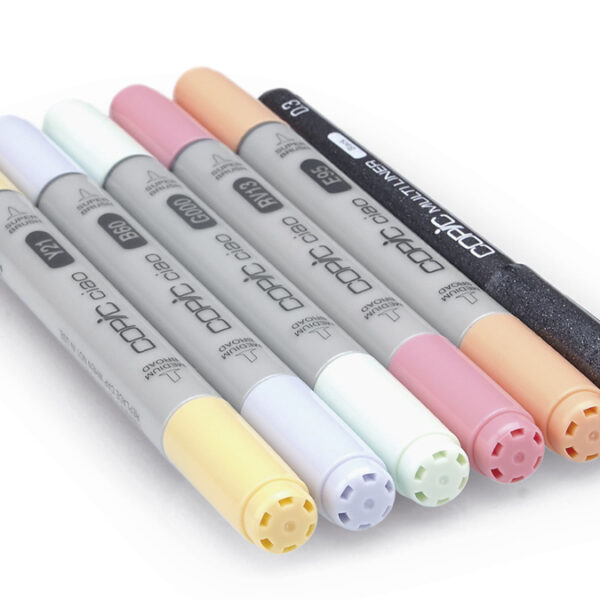COPIC marker ciao 5+1 set, pasteltinten
