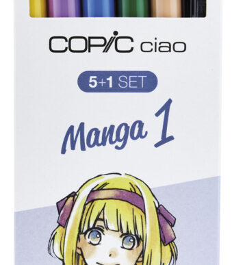 COPIC hobbymarkers ciao 5+1 set, Manga 1
