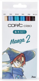 COPIC hobbymarkers ciao 5+1 set, Manga 2