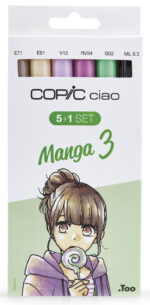 COPIC hobbymarkers ciao 5+1 set, Manga 3