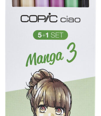 COPIC hobbymarkers ciao 5+1 set, Manga 3