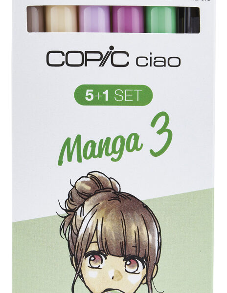 COPIC hobbymarkers ciao 5+1 set, Manga 3