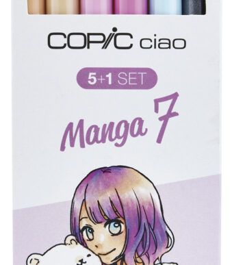 COPIC hobbymarkers ciao 5+1 set, Manga 7