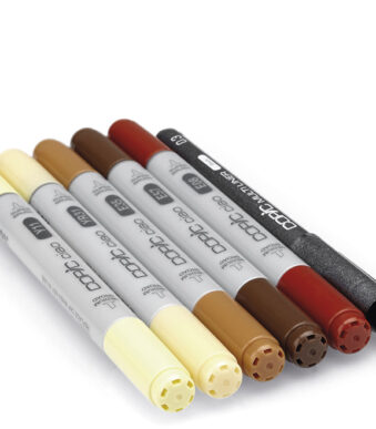 COPIC Marker ciao, 5+1 set 'Hair Tones 1'