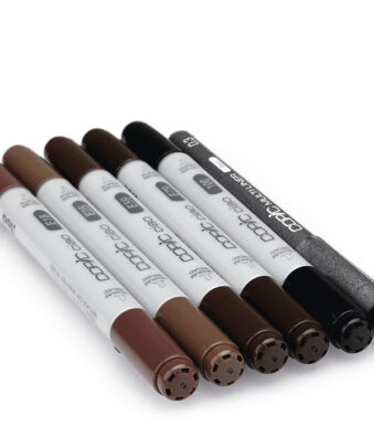 COPIC Marker ciao, 5+1 set 'Hair Tones 2'