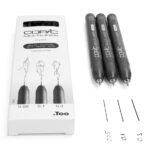 COPIC fineliner MULTILINER, zwart, 0,05/0,1/0,3, set van 3