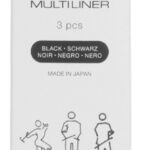 COPIC Fineliner MULTILINER, zwart, set van 3