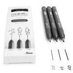 COPIC Fineliner MULTILINER, zwart, set van 3