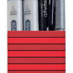 COPIC markers ciao, 4 stuks in set 'Doodle Pack Red´