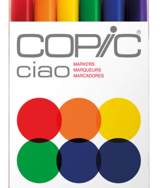 COPIC markers ciao, 6 stuks in set 'Primary´