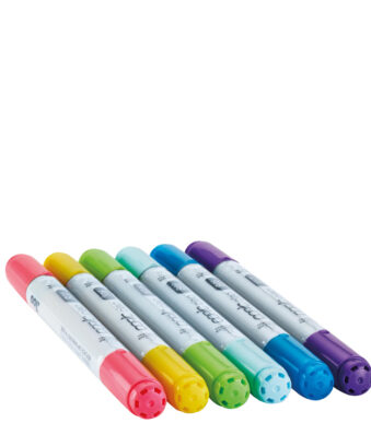 COPIC markers ciao, 6 stuks in set 'Brights´