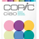 COPIC markers ciao, 6 stuks in set 'Pastels´