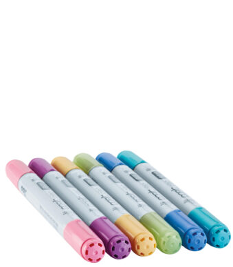 COPIC markers ciao, 6 stuks in set 'Pastels´