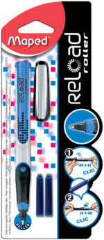 Maped rollerbalpen Reload, kleuren assorti