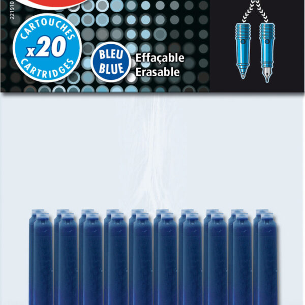 Maped inktpatroon, blauw, op blister