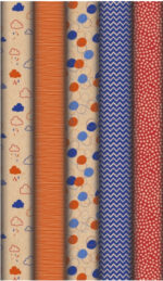 Clairefontaine geschenkpapier ´Adventura´, in display, 700 mm x 2 m