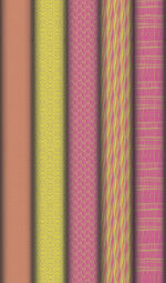 Clairefontaine geschenkpapier ´Kraft Neon´, in display, 700 mm x 2 m