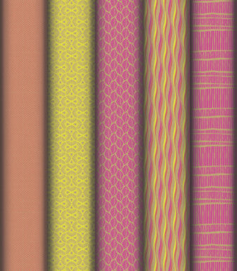 Clairefontaine geschenkpapier ´Kraft Neon´, in display, 700 mm x 2 m