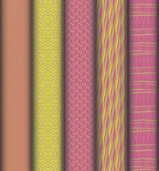 Clairefontaine geschenkpapier ´Kraft Neon´, in display, 700 mm x 2 m