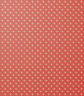 Clairefontaine geschenkpapier/inpakpapier 'Tiny Rolls vierkanten rood'