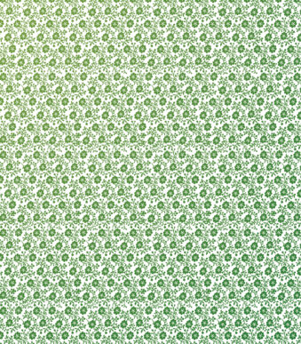 Clairefontaine geschenkpapier/inpakpapier 'Tiny Rolls bloemen groen'