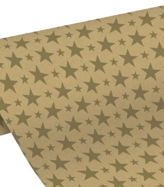 Clairefontaine cadeaupapier 'Gouden sterren'