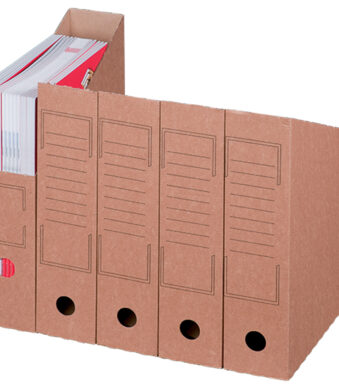smartboxpro Archief-tijdschrifthouder, DIN A4, bruin