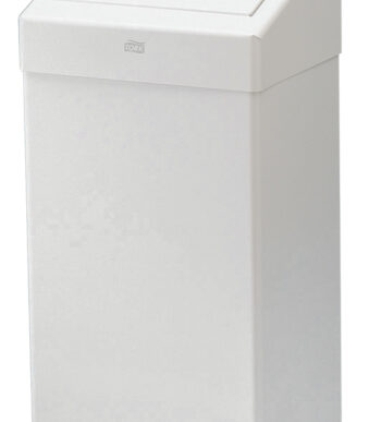 Tork Afvalbak, Metaal, 50 Liter, Wit