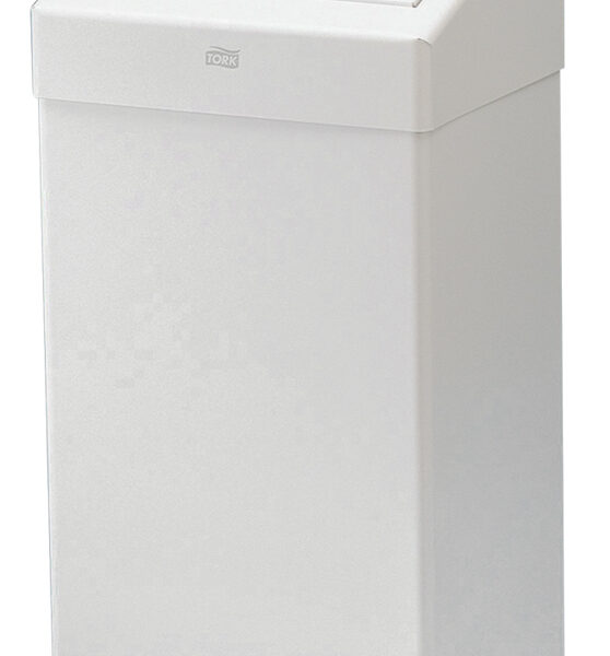 Tork Afvalbak, Metaal, 50 Liter, Wit