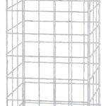 Tork Afvalbak, draadstalen frame, 60 liter, wit