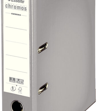 Esselte plastic-ordner Chromos, DIN A4, 80 mm, lichtgrijs