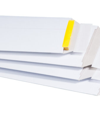 SMARTBOXPRO verzendenvelop, massief karton, wit, zelfklevend, DIN A3, 25 st.
