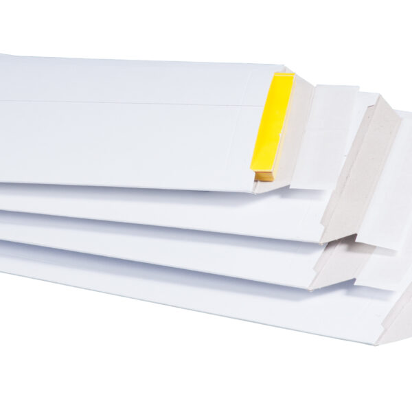 SMARTBOXPRO verzendenvelop, massief karton, wit, zelfklevend, DIN A3, 25 st.